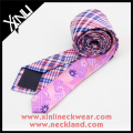 Corbata floral de seda al por mayor para hombre con la corbata del Pin de la solapa